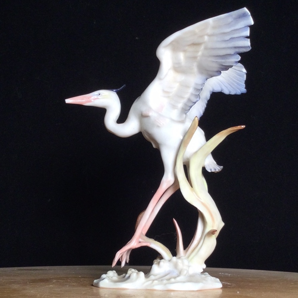 RARE Lorenz Hutschenreuther Selb Bayern Porcelain Bird Figurine